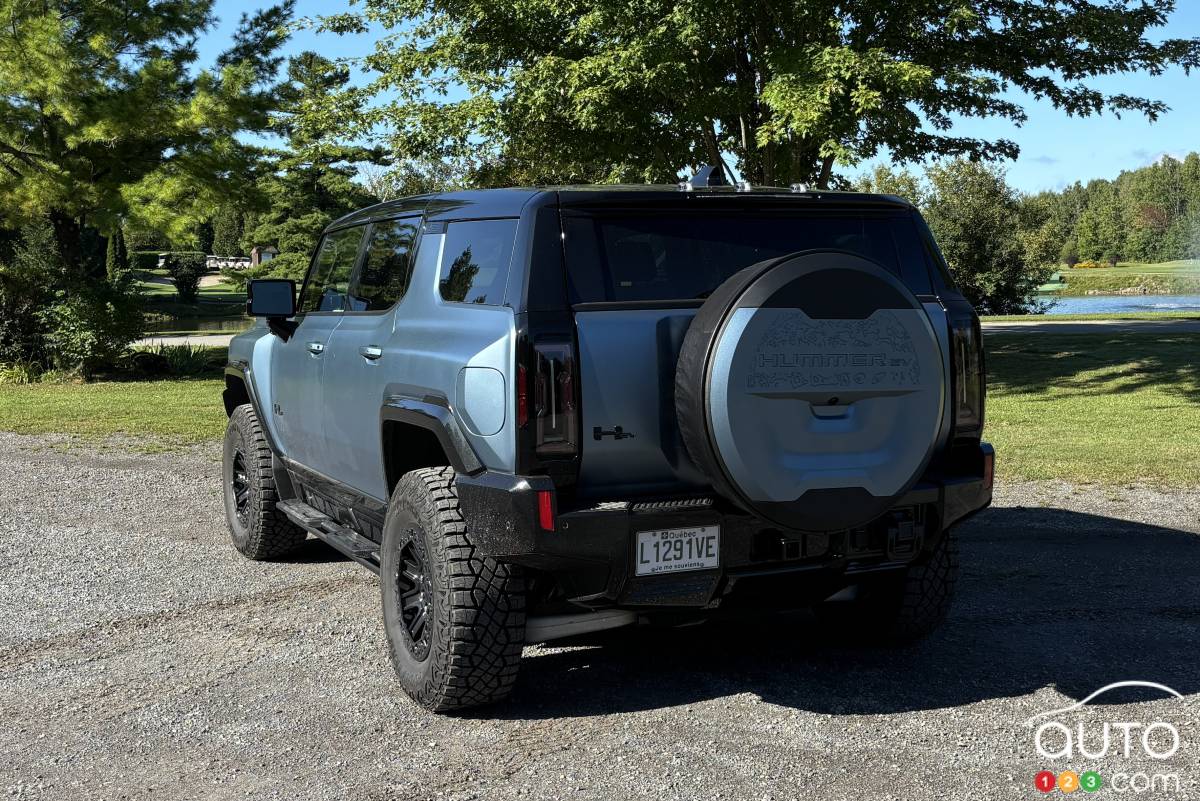 GMC Hummer EV 2025, arrière