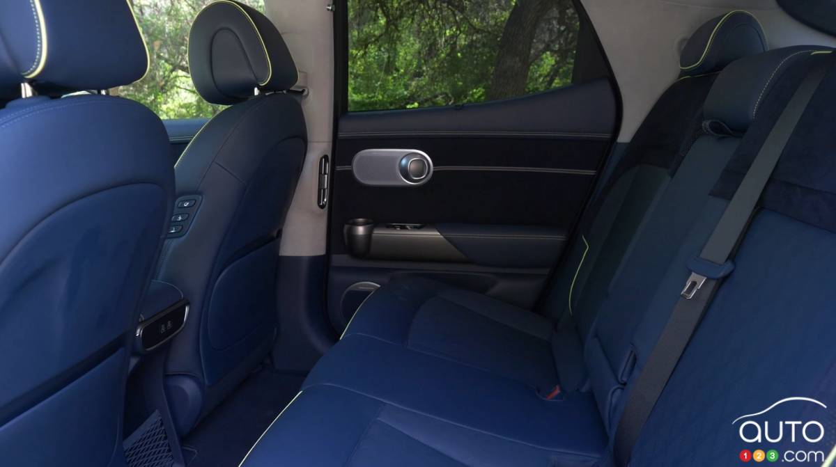 Genesis GV60 2023, deuxième rangée