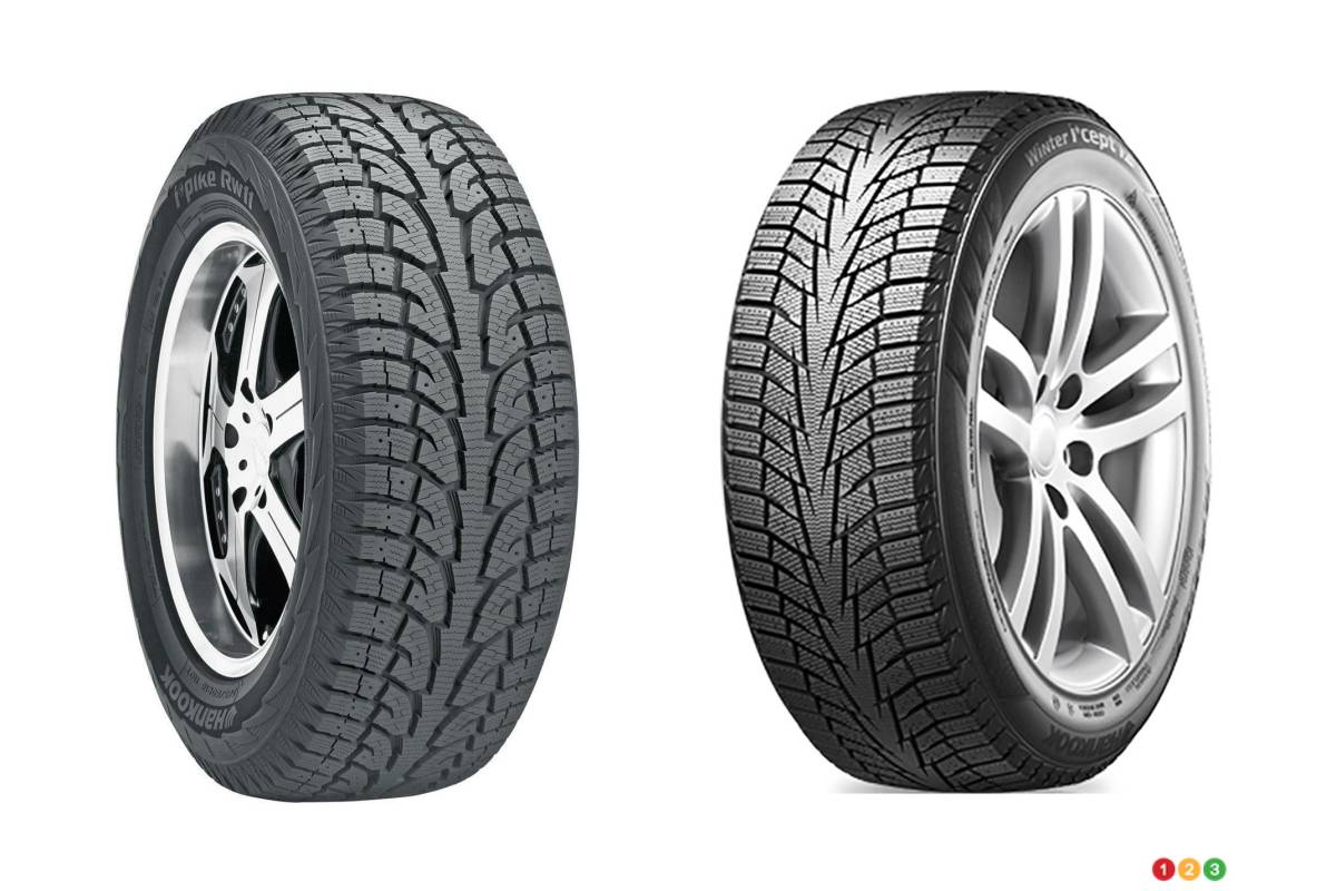 Pneus I-Cept et I-Pike, de Hankook
