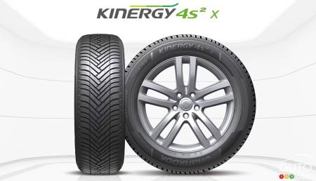 The Hankook Kinergy 4S2X tire for SUVs