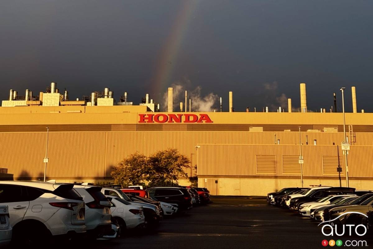 L'usine de Honda à Alliston, en Ontario