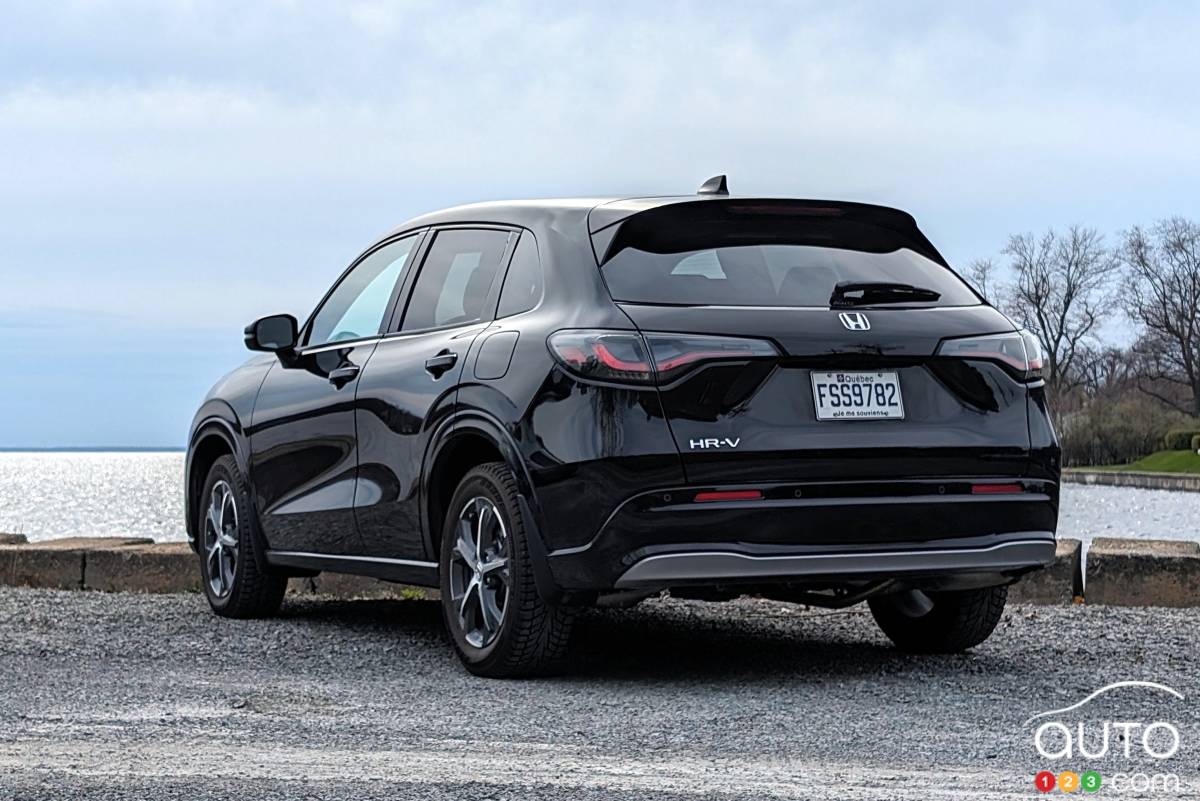 Honda HR-V EX-L 2024, trois quarts arrière