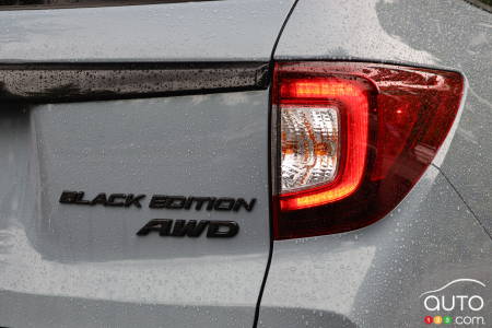 Honda Passport Black Edition 2024, écusson