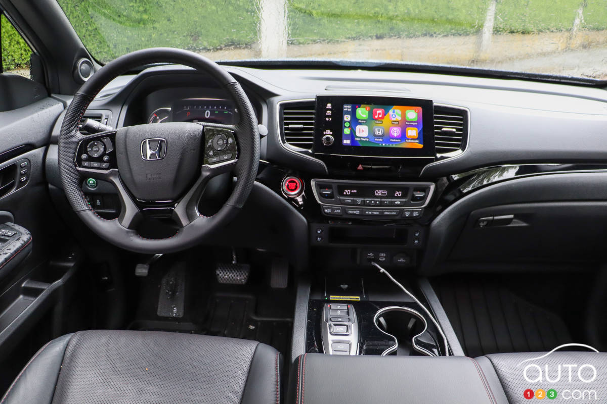 Honda Passport Black Edition 2024, intérieur