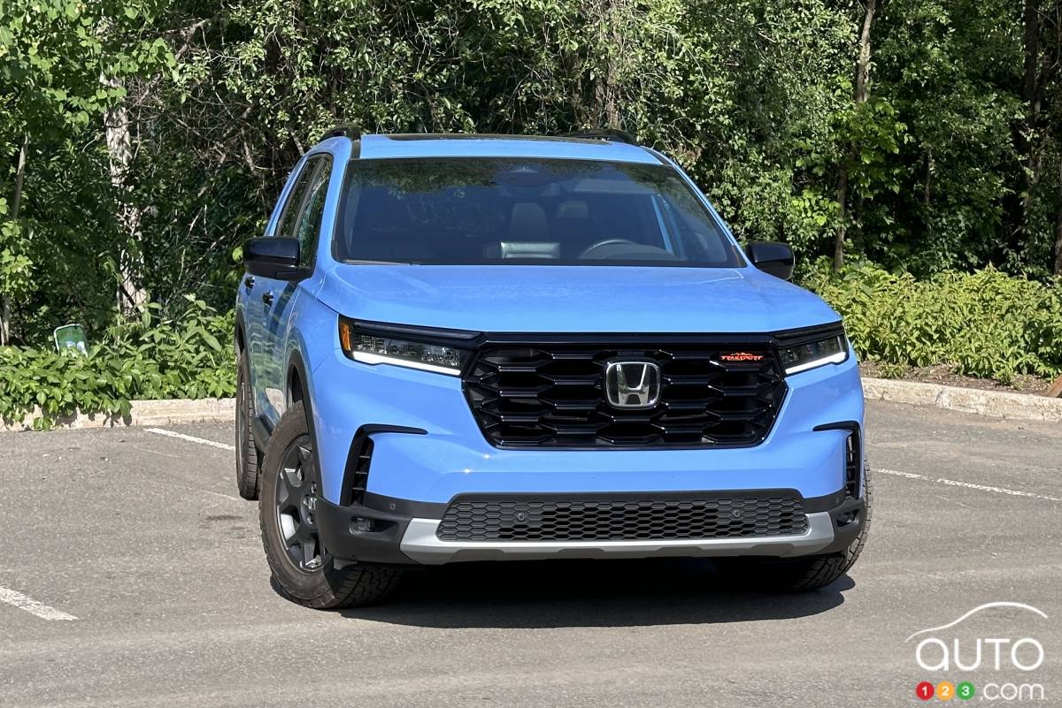 Honda Pilot TrailSport 2024, avant