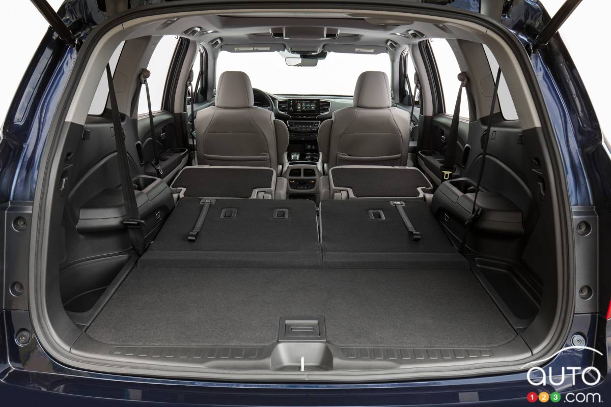 Honda Pilot, espace de chargement