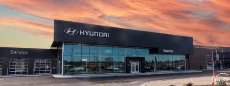 A Hyundai dealership in Waukesha, Illinois