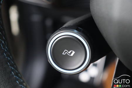 2025 Hyundai Ioniq 5 N, N button