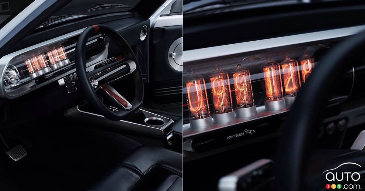 Hyundai Pony Heritage EV, intérieur