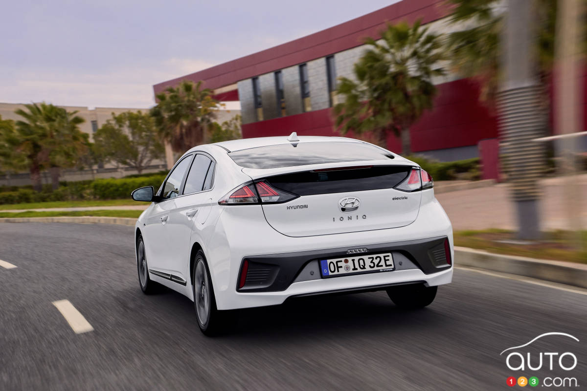 Hyundai IONIQ Électrique, arrière