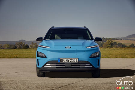 Hyundai Kona Electric, front