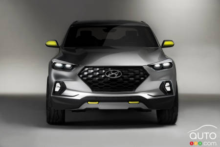 Hyundai Santa Cruz concept, front
