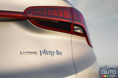 Hyundai Santa Fe PHEV, écusson