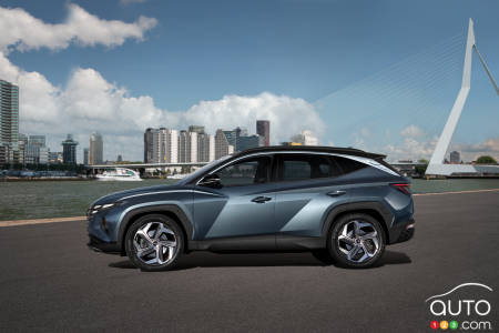 2021 Hyundai Tucson, profile