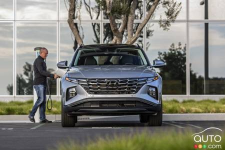 Hyundai Tucson PHEV, avant