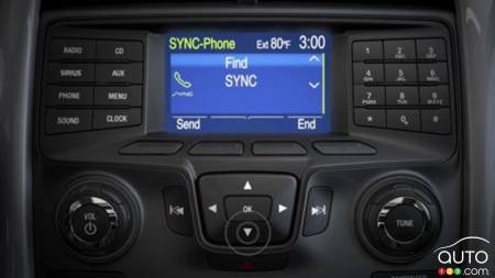 Ford Escape hybride 2020, système SYNC