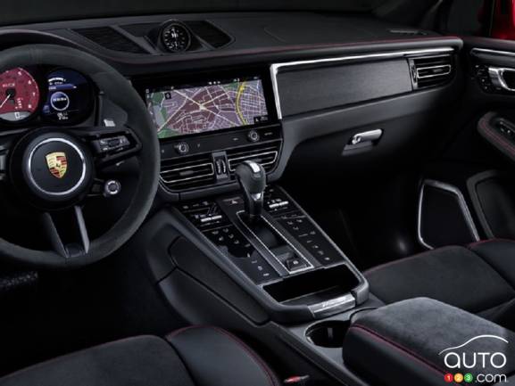 2022 Porsche Macan, dashboard