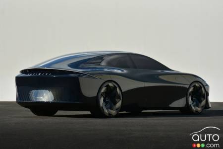 Infiniti vision Qe, a new electric concept