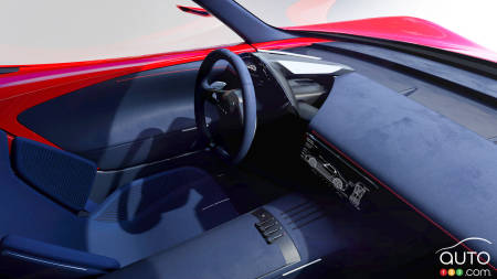 The Mazda Iconic SP concept, interior