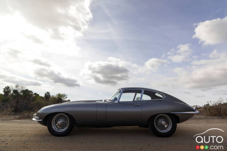 Jaguar XK-E 1961, profil