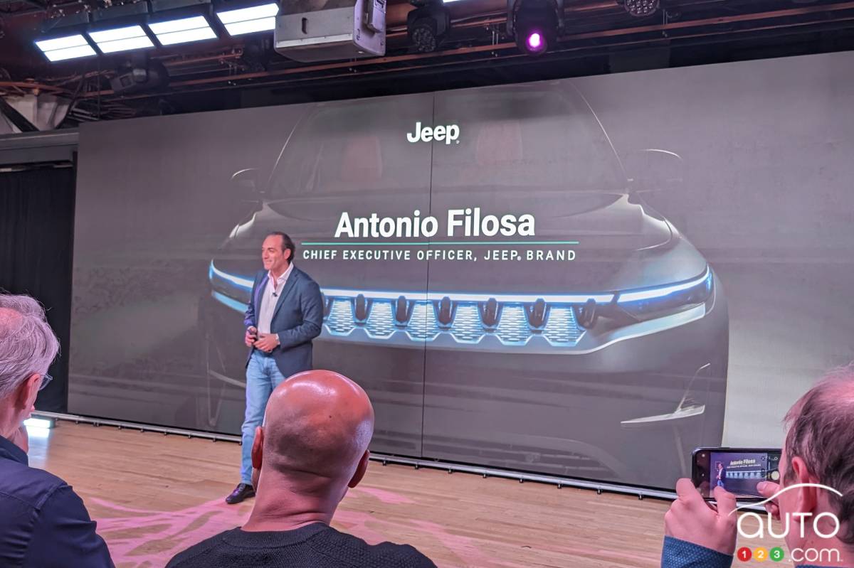 Antonio Filosa, PDG de Jeep