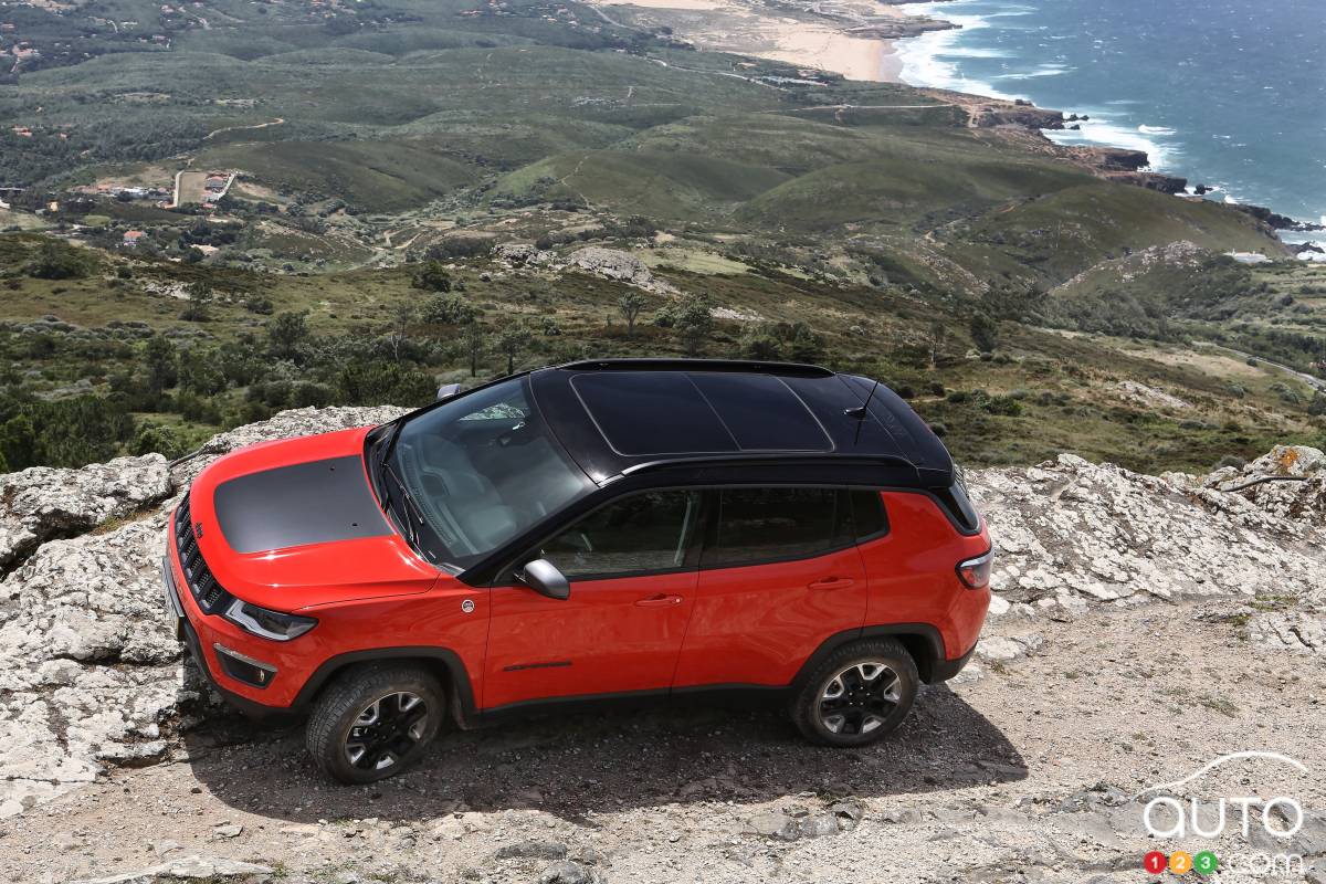 Jeep Compass Trailhawk 2020, de haut