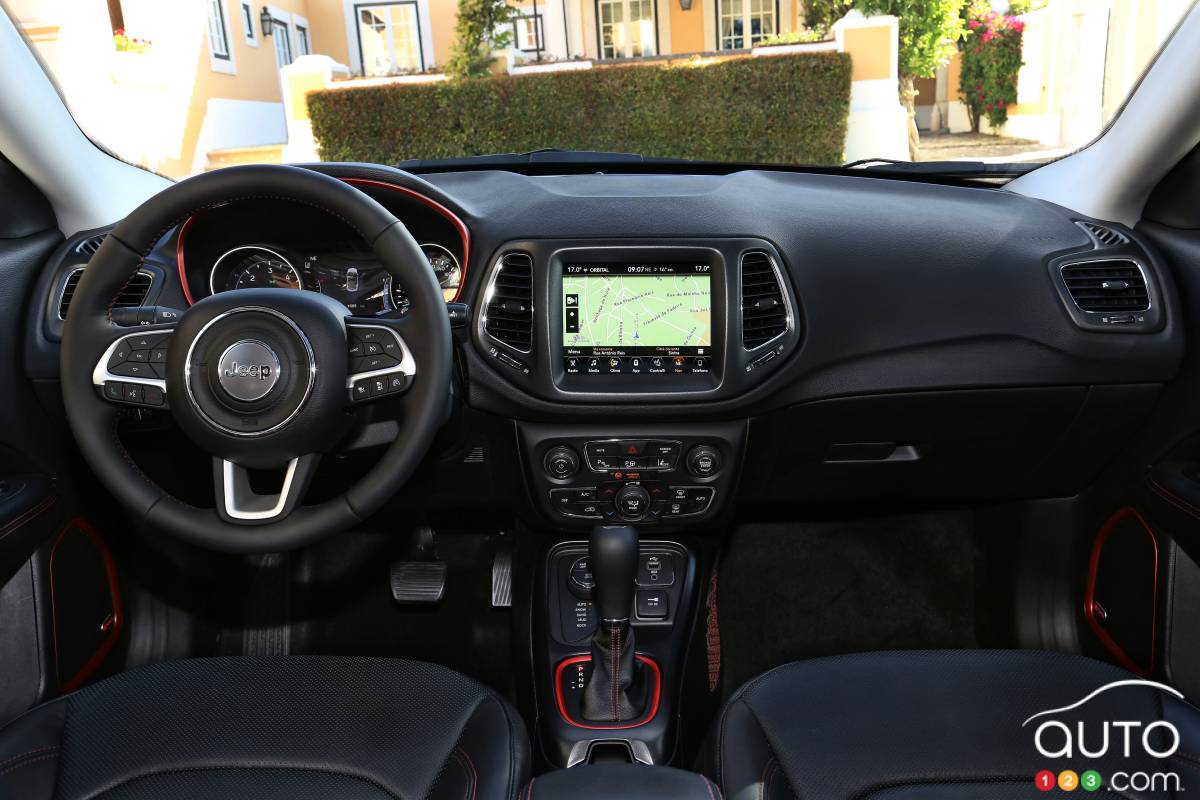Jeep Compass Trailhawk 2020, intérieur
