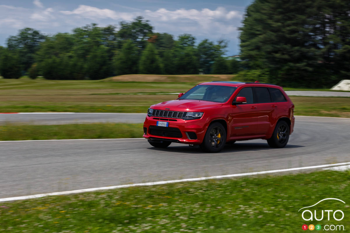 Jeep Grand Cherokee Trackhawk, profil