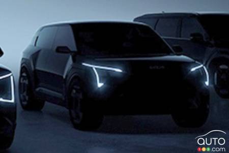 One of the two new EV concepts from Kia?