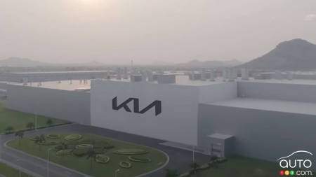 L'usine de Kia en Inde