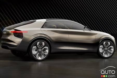 Kia CV concept, profile