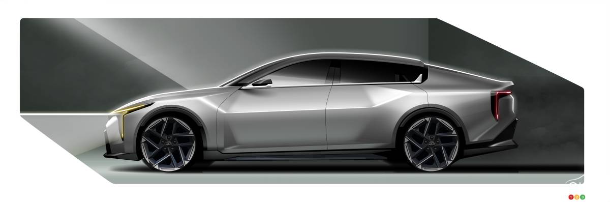 2025 Kia K4 Sedan Design Unveiled Ahead Of NY Auto Show | Car News ...