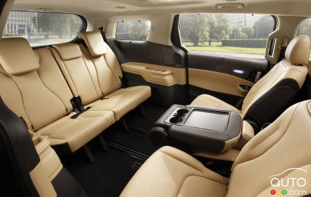 2022 Kia Sedona (Kia Carnival), seats