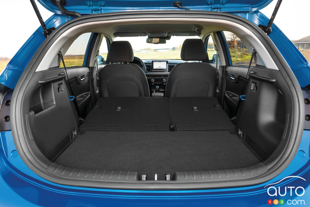 Kia Rio 5, coffre