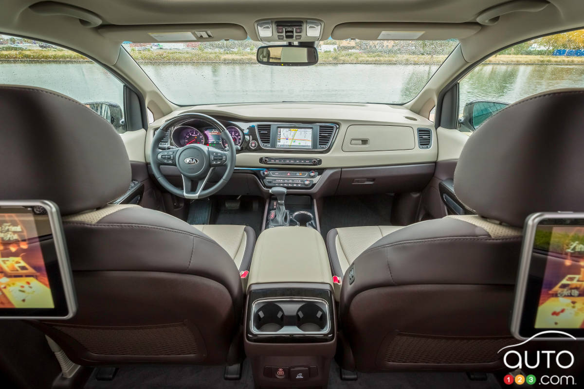 Kia Sedona, intérieur