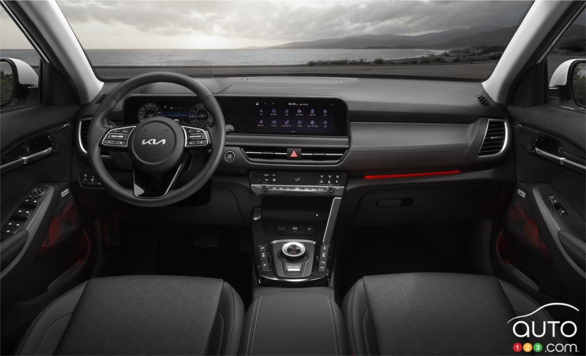 Kia Seltos 2023 (Corée du Sud), intérieur