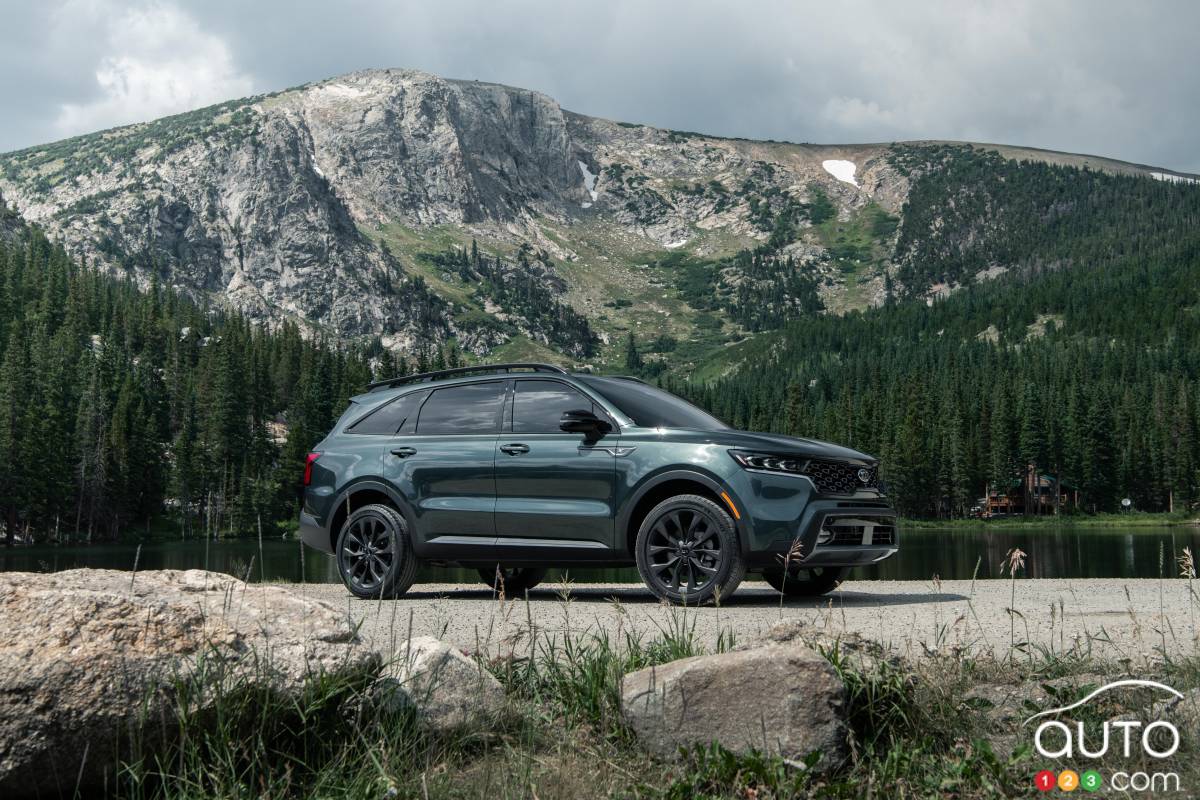 Kia Sorento X-Line 2021, profil