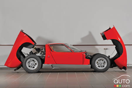Lamborghini Miura 1966, profil