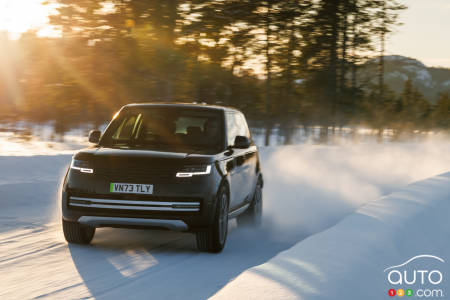 The future electric Land Rover Range Rover