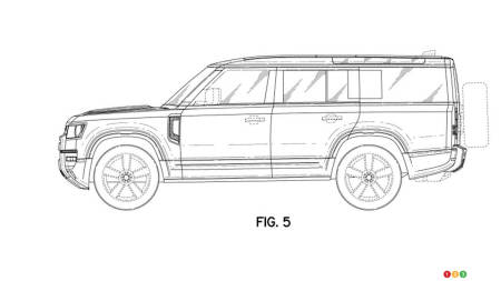 Land Rover Defender 130, profile