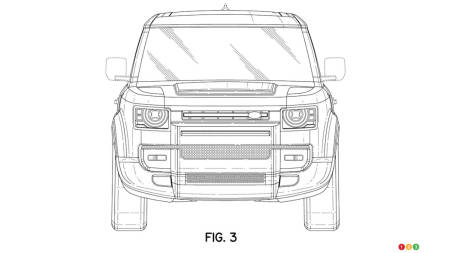 Land Rover Defender 130, avant