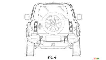 Land Rover Defender 130, rear