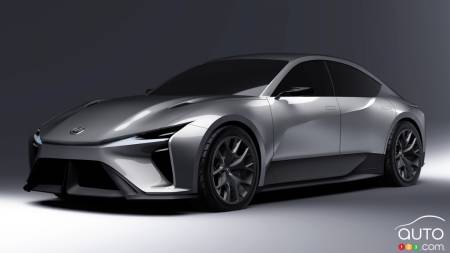 The Lexus Electrified Sedan concept