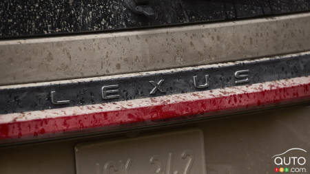 Trunk lid of 2024 Lexus GX