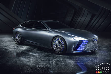 The Lexus LS+ concept, 2017