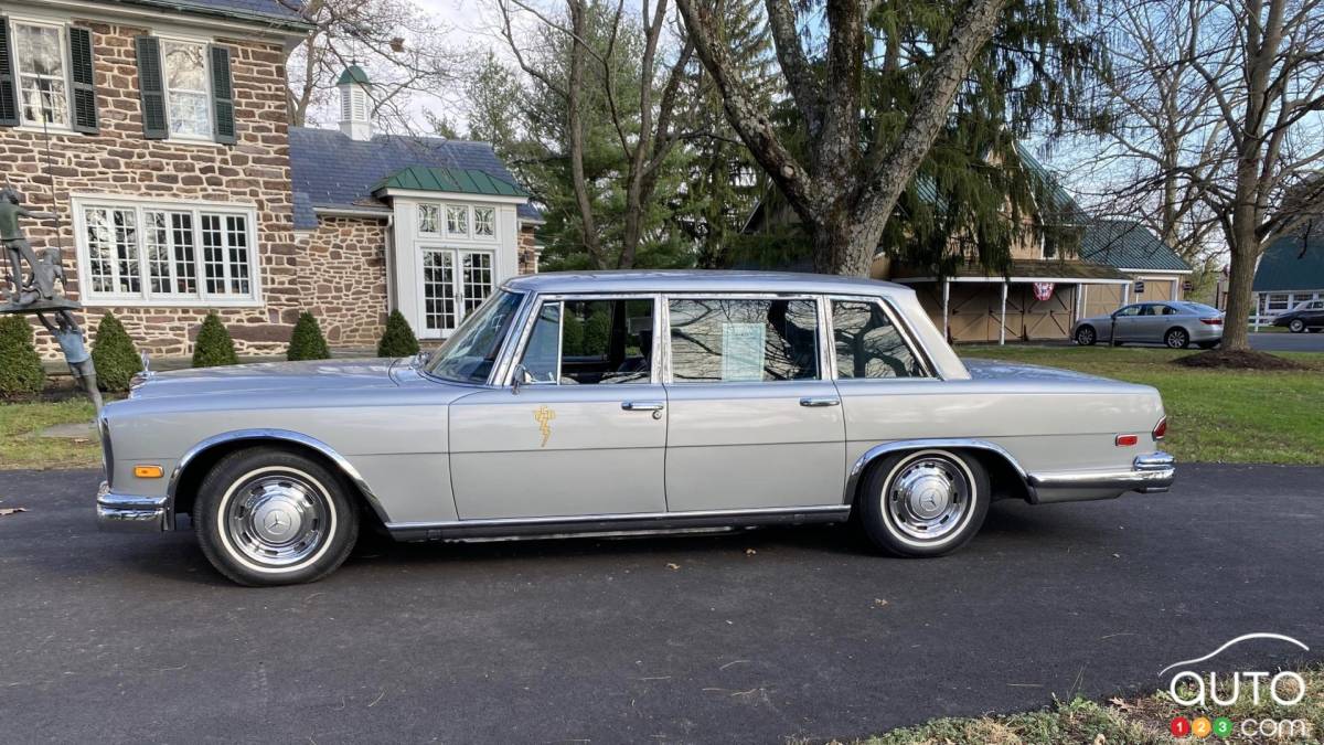 Mercedes-Benz 600 1969, profil