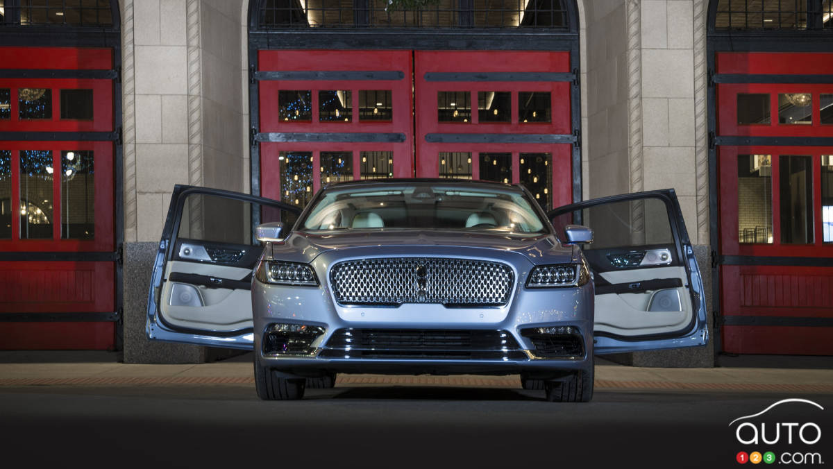 Lincoln Continental Gets Suicide Doors For 80th Birthday Car