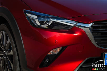 2020 Mazda CX-3, headlight