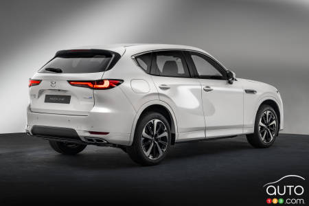 Mazda CX-60 2023, trois quarts arrière