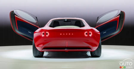 The Mazda Iconic SP concept, rear